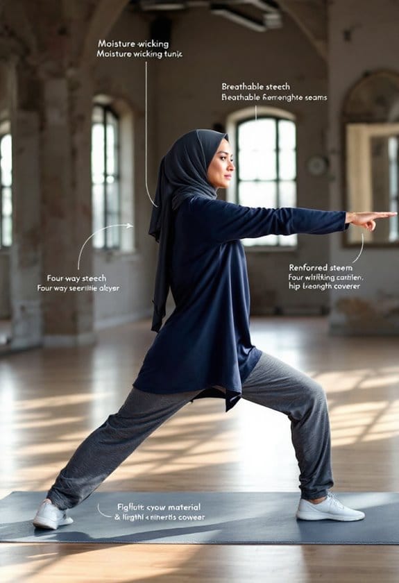 modesty comfort functionality style