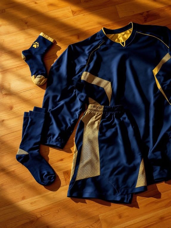 wolves workout clothes performance gear