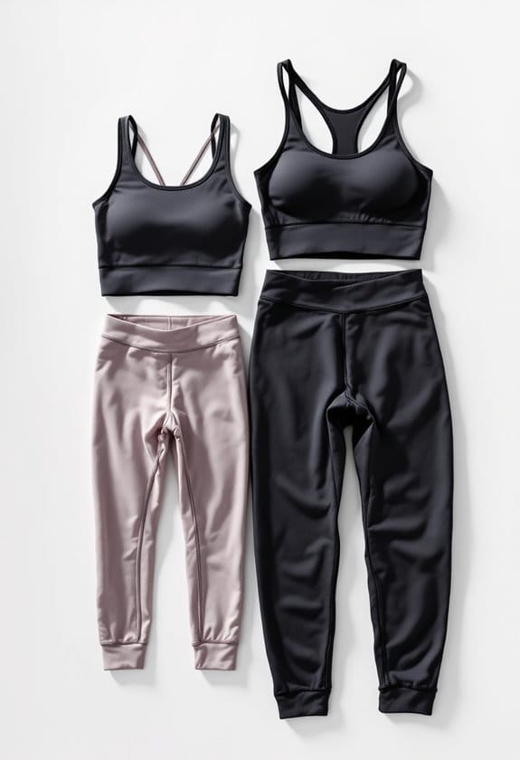 gym clothes size guide