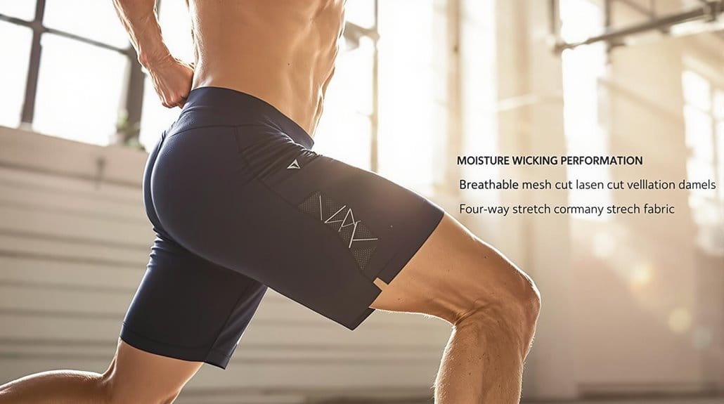 lightweight and breathable shorts