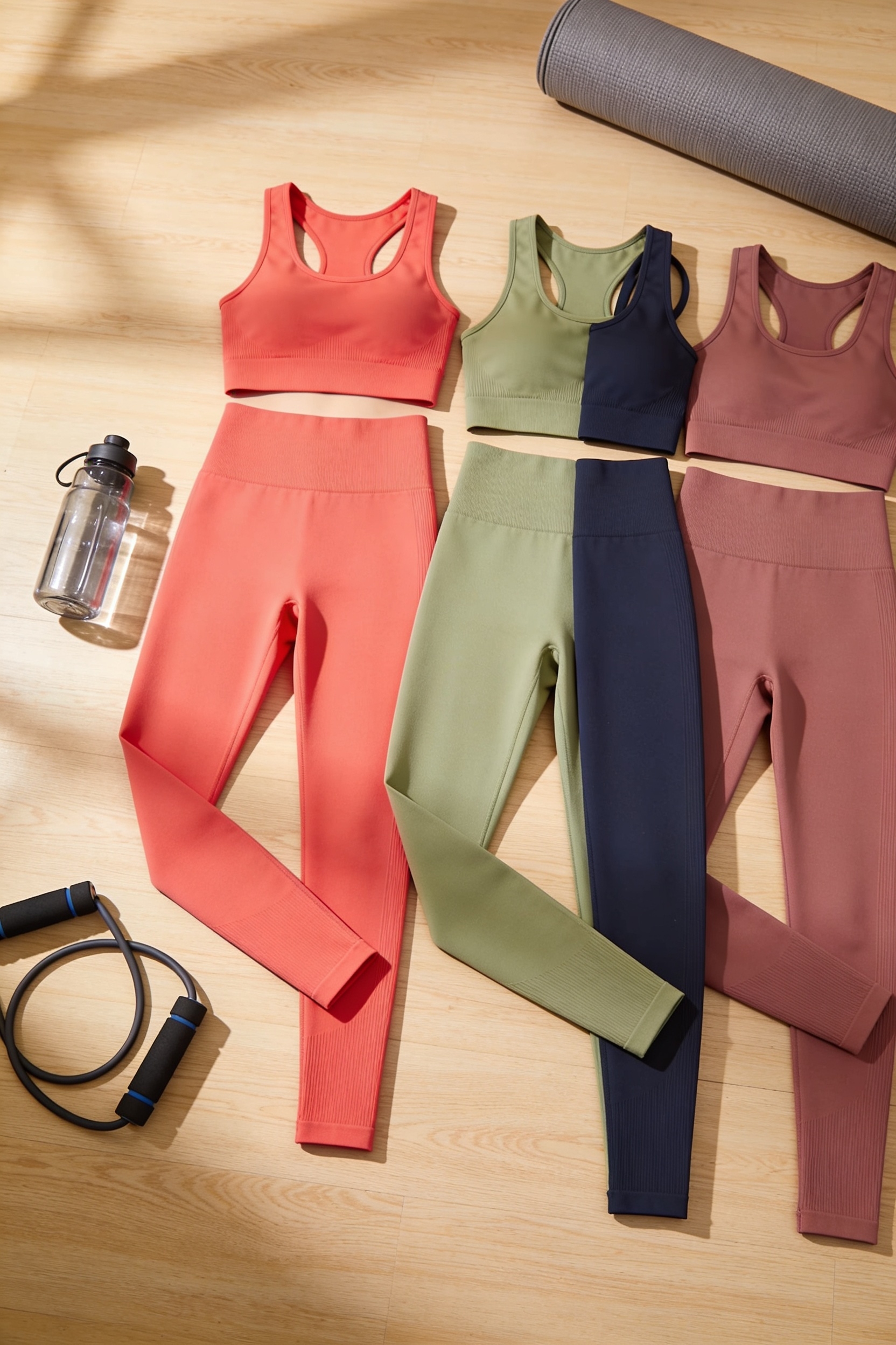affordable chic two piece workout
