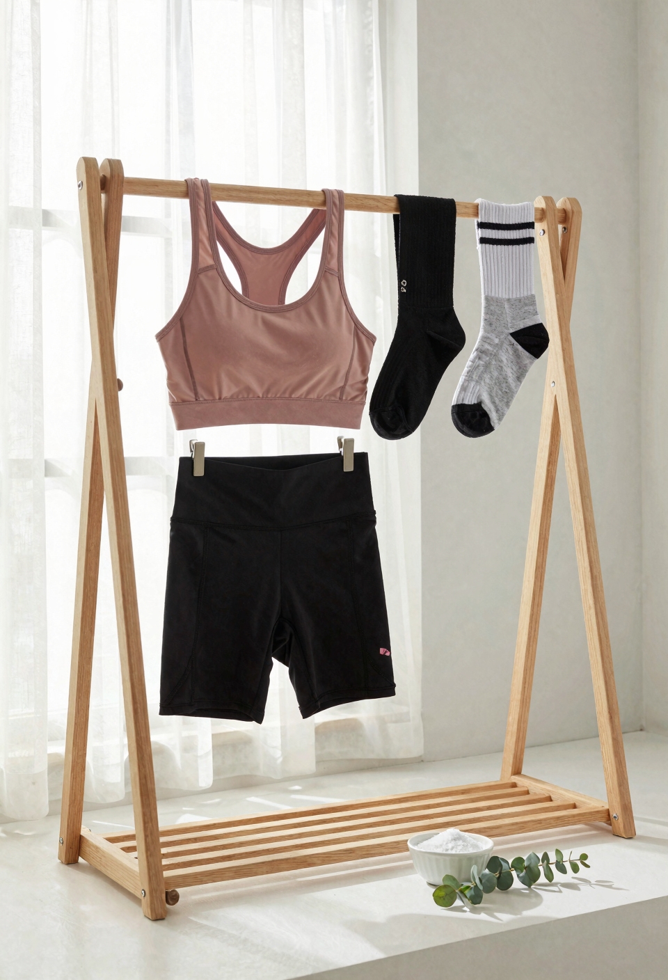 air dry workout clothes always