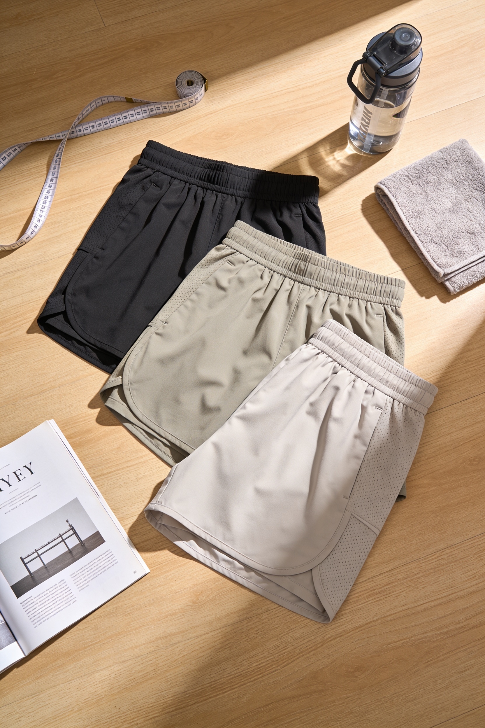 choose gym shorts by length
