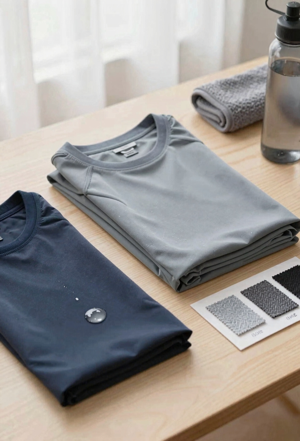 choose moisture wicking synthetic fabrics