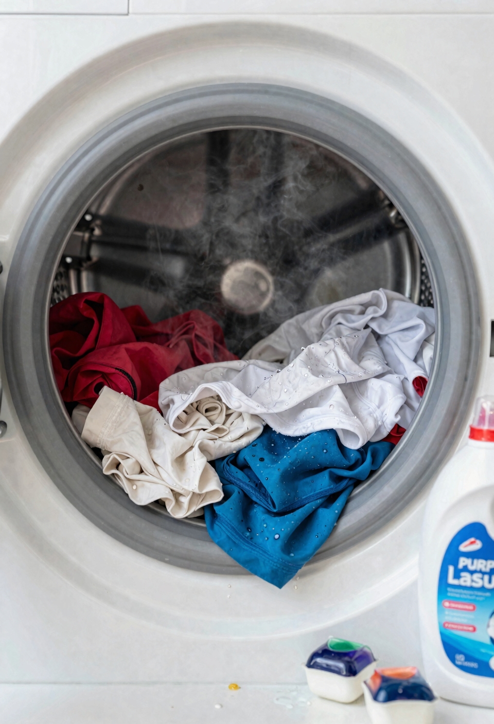 detergent fails polyester odor