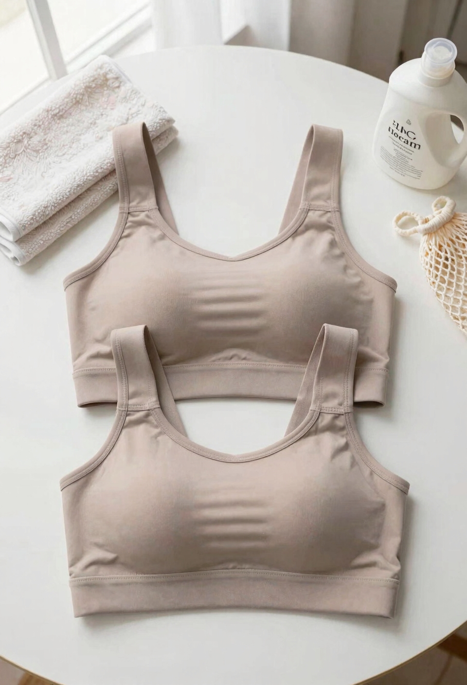 double layered temporary bra fix