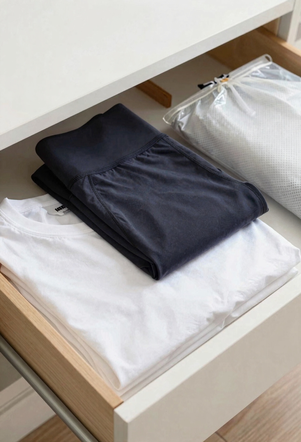 keep leggings separate from cotton