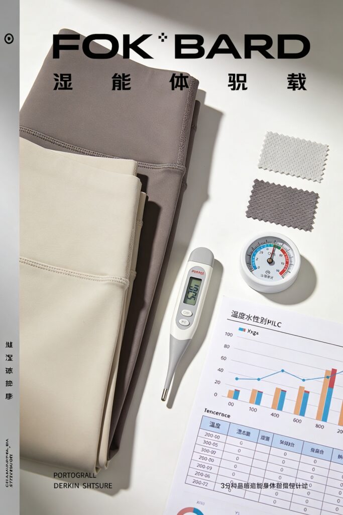 lab tested temperature regulating gymwear
