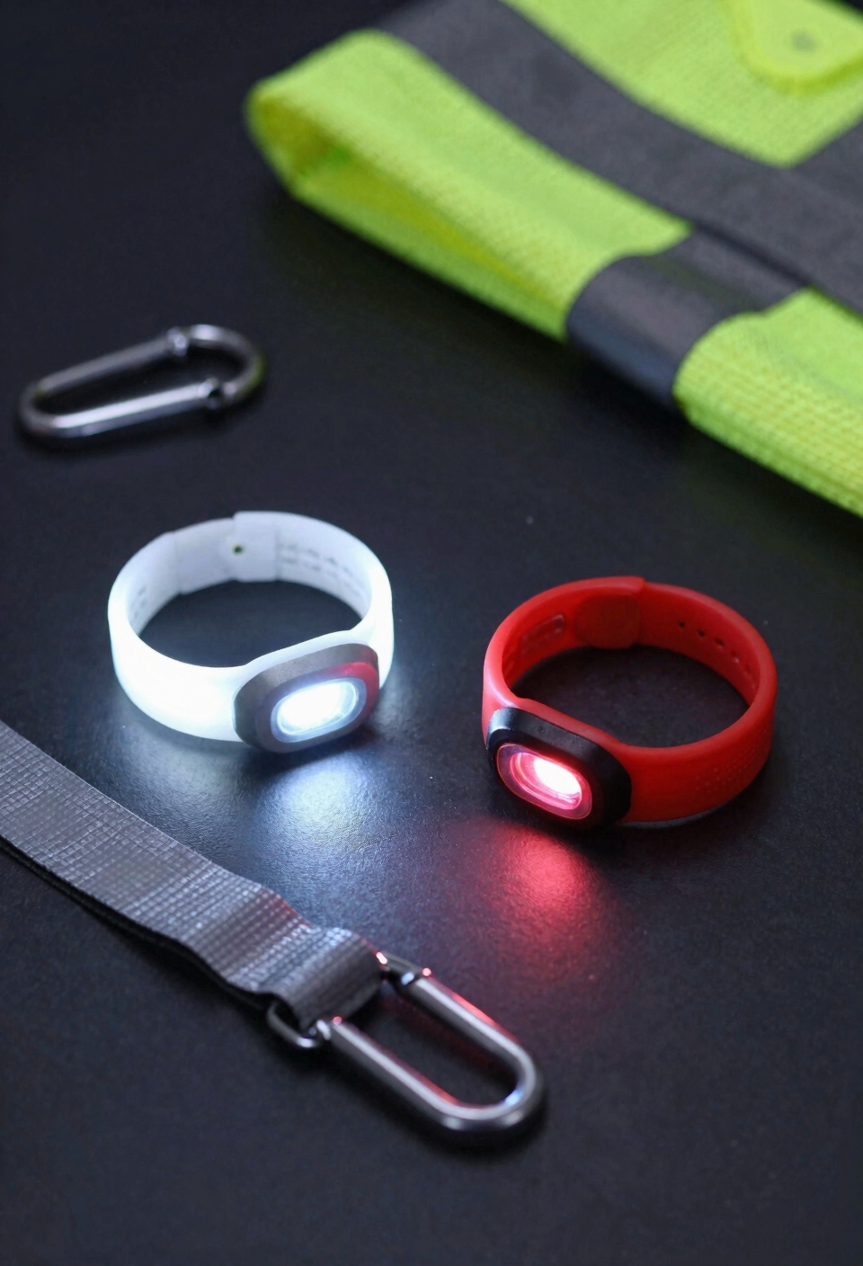 led powered footwear for visibility