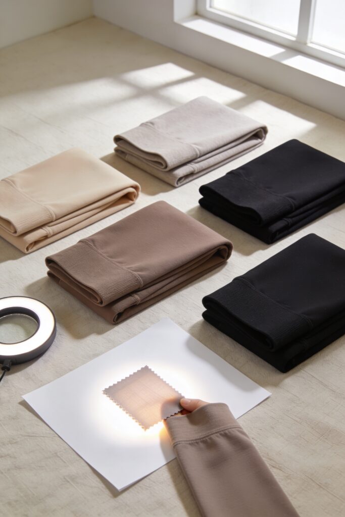 leggings that never show through