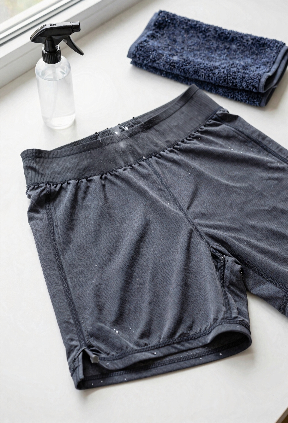 moisture wicking polyester spandex workoutwear