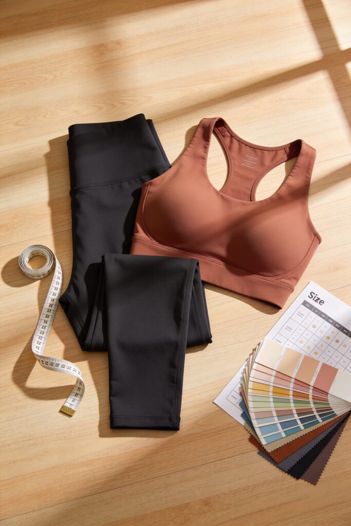 plus size activewear fitting guide