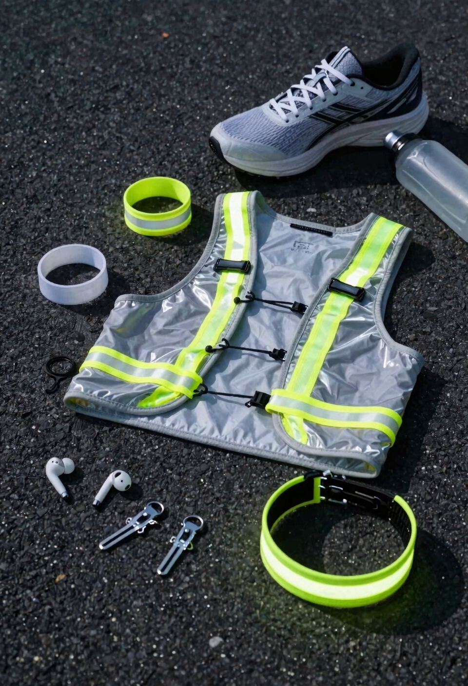 reflective gear ensures nighttime visibility