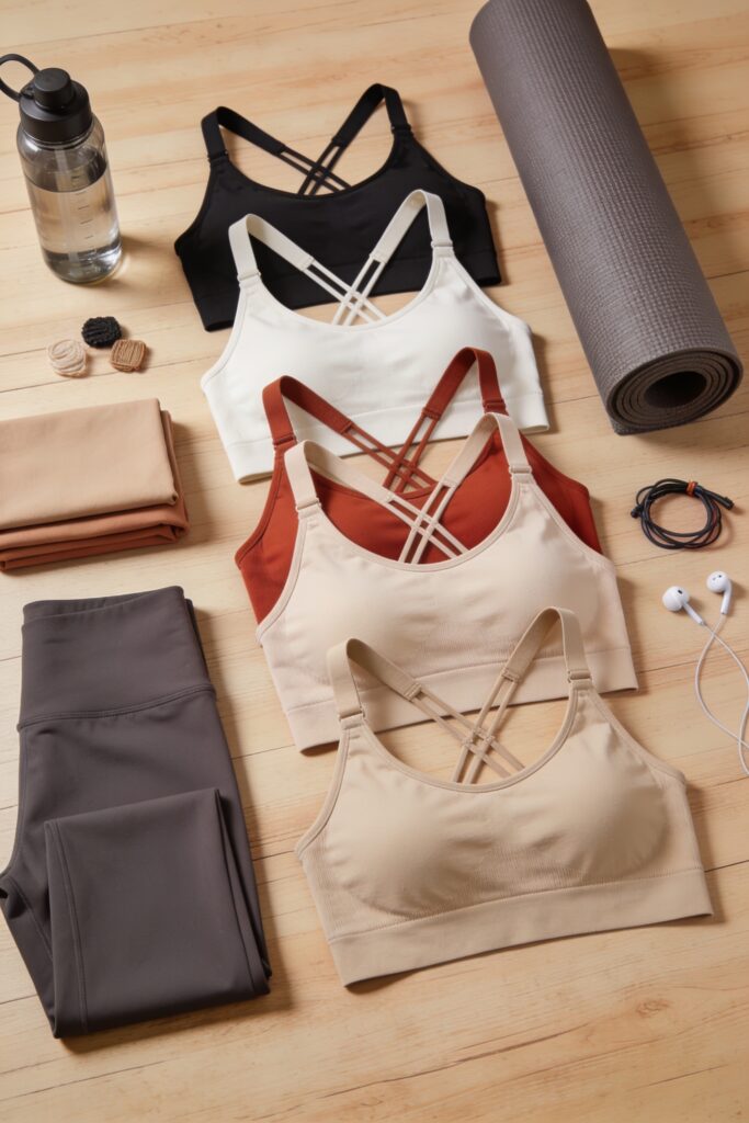 stylish ways to wear sportsbra