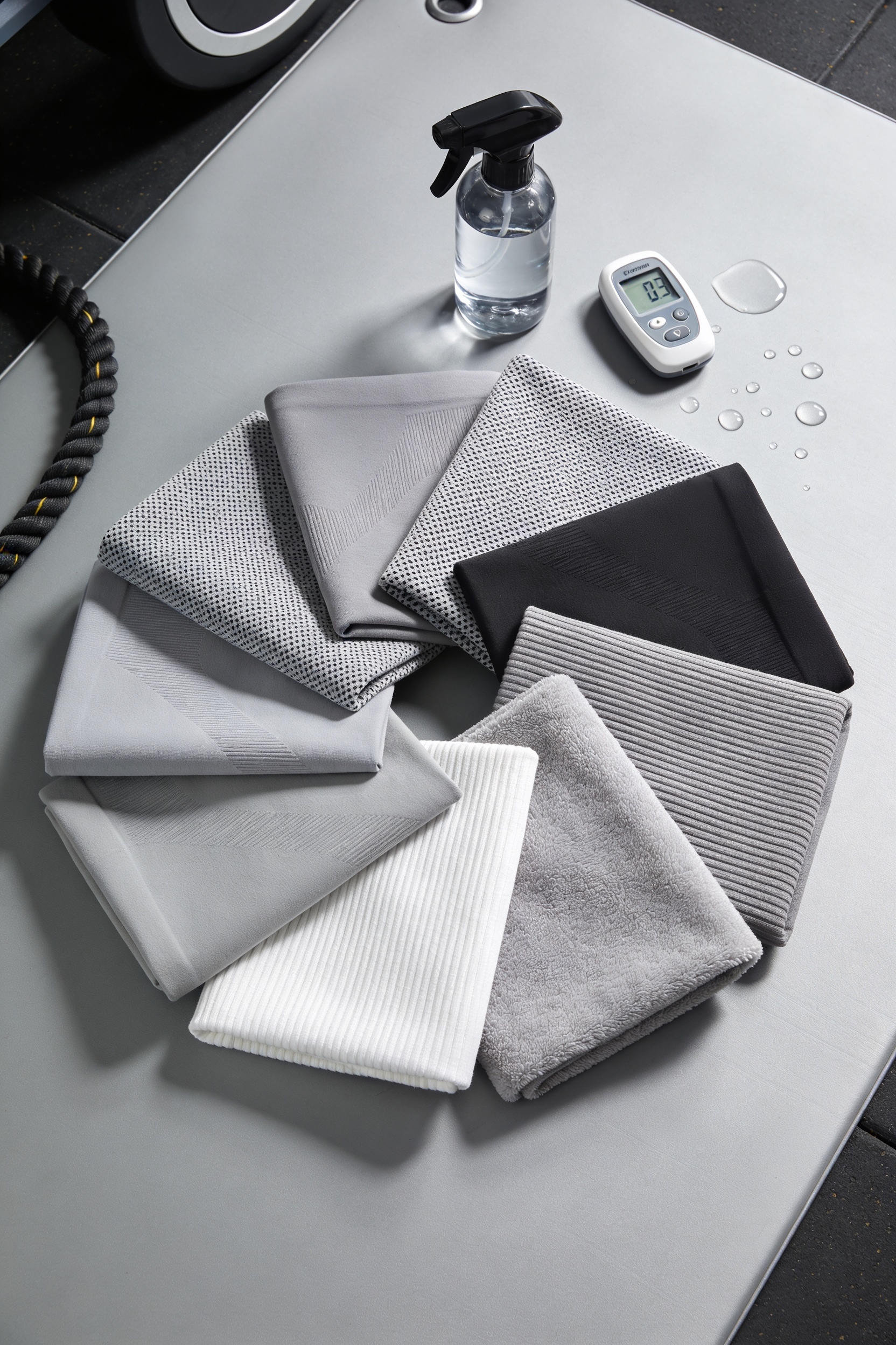 sweat tested seven workout fabrics