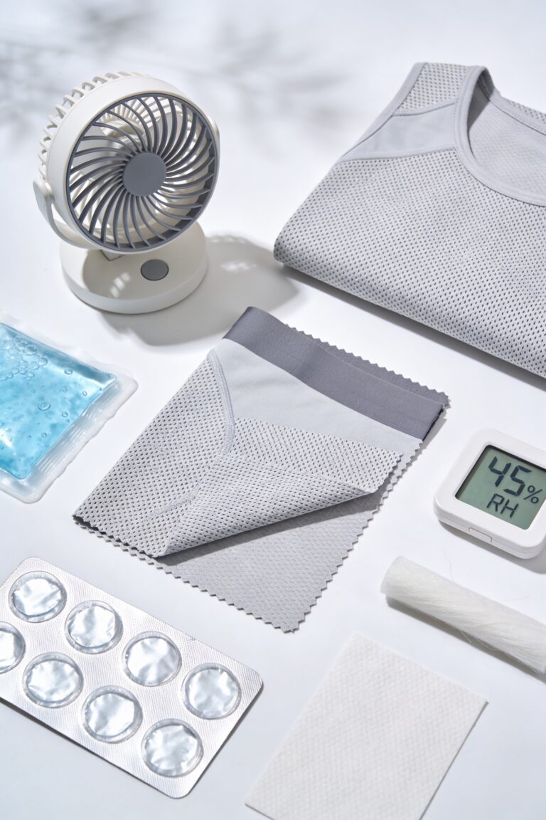 temperature regulating moisture wicking textile technology