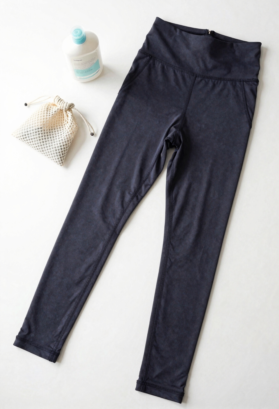 turn leggings inside out